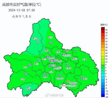 气温降！雨雪交加！成都天气进入“速冻”模式  